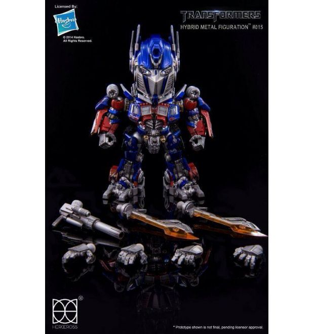 Hero Cross x Optimus Prime Hybrid Metal Action Figuration - Simply Toys