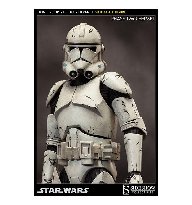 Sideshow Collectibles Clone Trooper Deluxe: Veteran 1/6 Figure - Simply ...